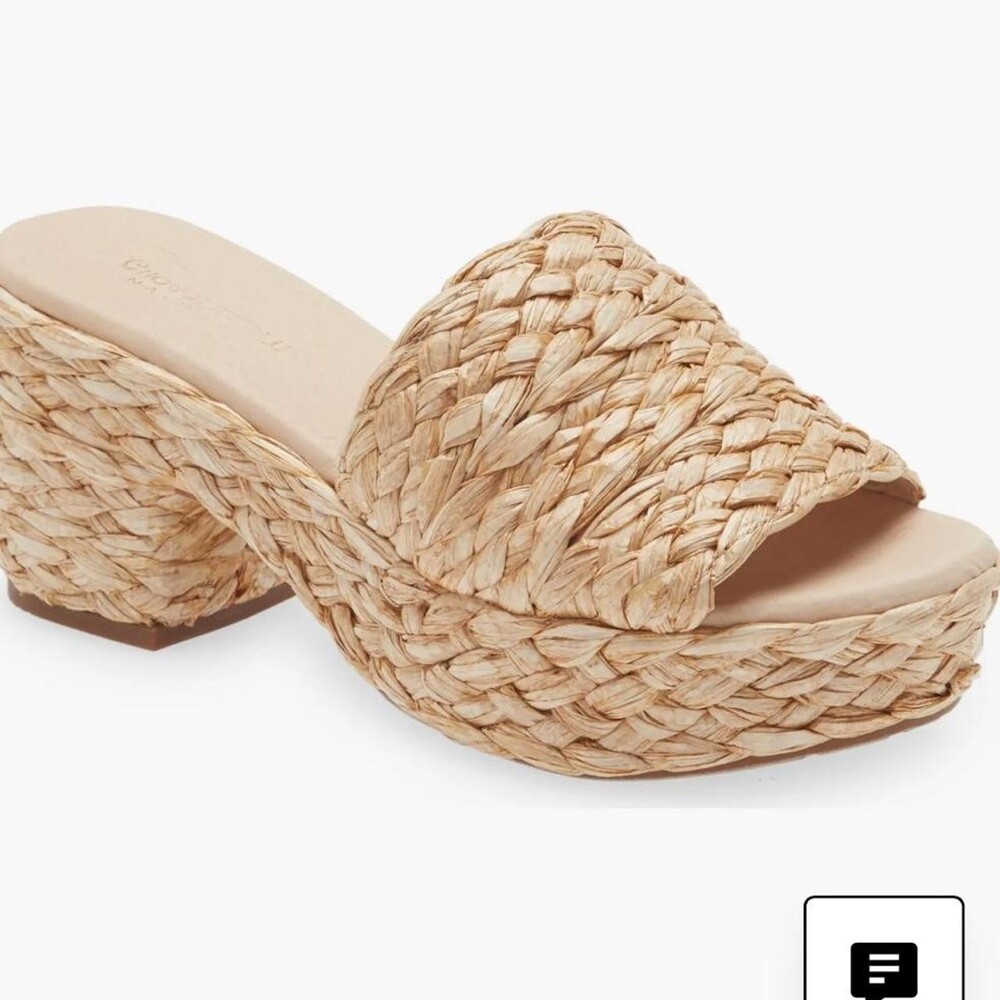 Women's Tan and Cream Sandals